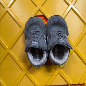 New Balance Kids' Charcoal Sneakers